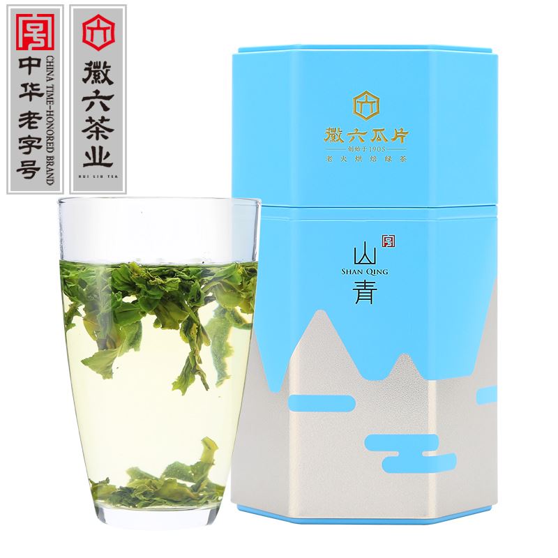 徽六春茶六安瓜片茶叶绿茶高山雨前特二级250g山青系列