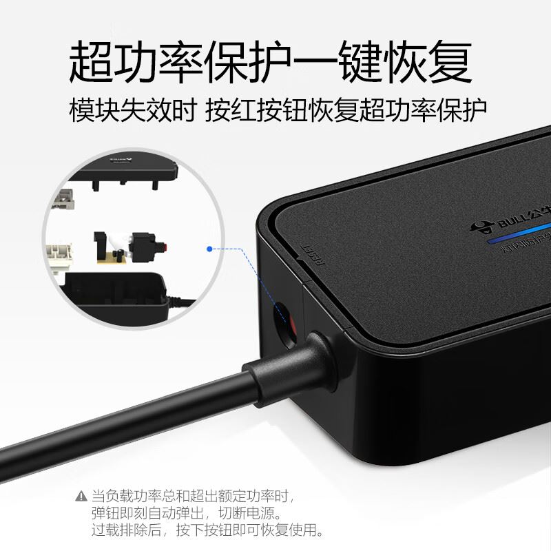 公牛抗电涌插座—H30531.8米