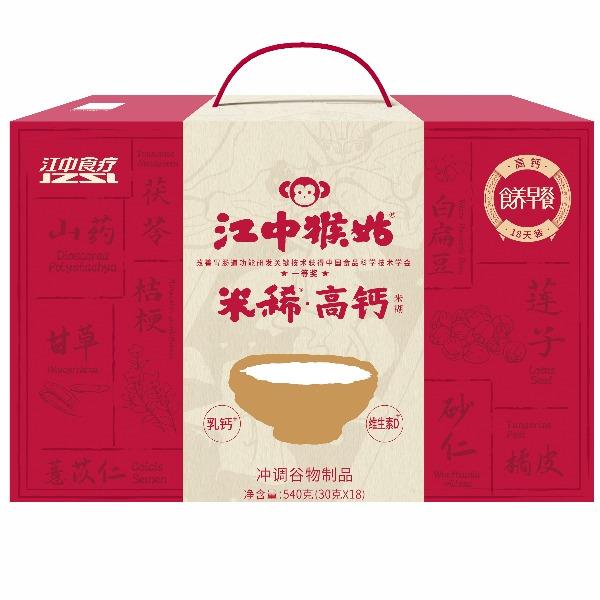 江中猴姑高钙米稀540g