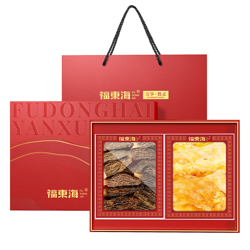 福东海【万事胜意】双宝（鱈鱼胶+羊肚菌）-A150g