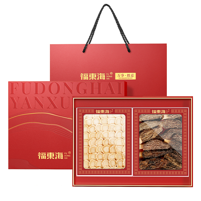 福东海【万事胜意】双宝（西洋参+羊肚菌)-B100g