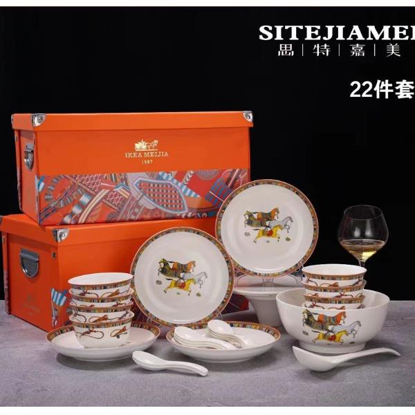 思特嘉美-唐三彩精品22头