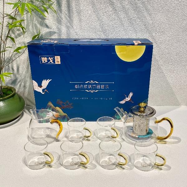 妙戈802玻璃茶具大套组