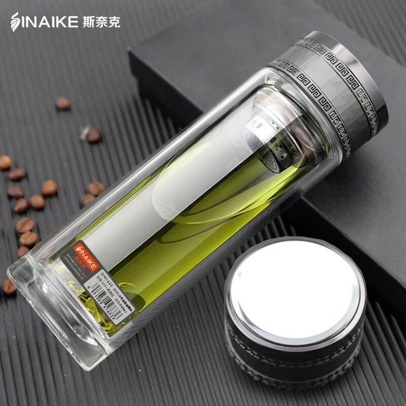 斯奈克1632玻璃杯双层加厚玻璃茶杯