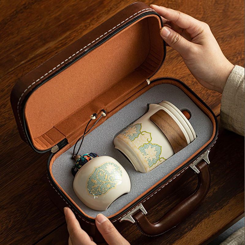 古韵旅行茶具便携式户外茶具套装