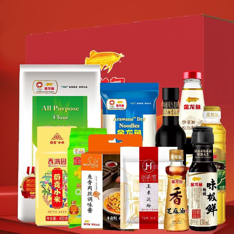 金龙鱼大礼包-经典C-3600g+1200ml