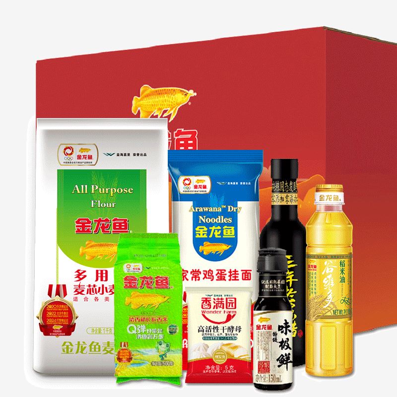金龙鱼大礼包-经典A-2005g+1100ml