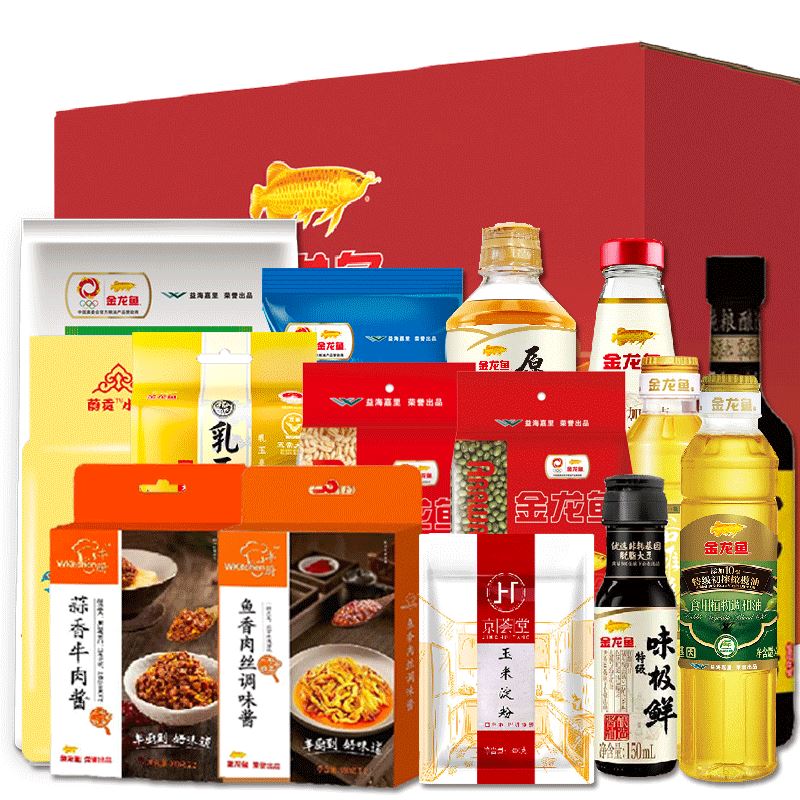 金龙鱼大礼包-经典E-4600g+2500ml