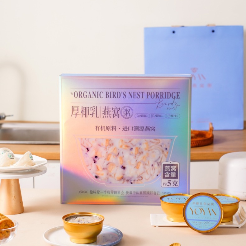 厚椰乳燕窝粥