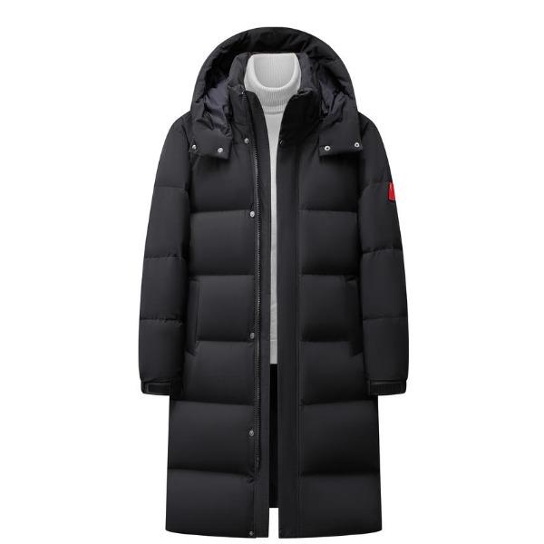 T3055斐乐同款情侣长款羽绒服