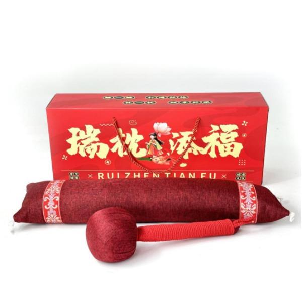 承夏文化瑞枕添福