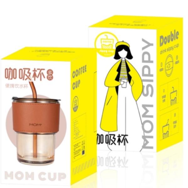 MOM咖吸杯一件套