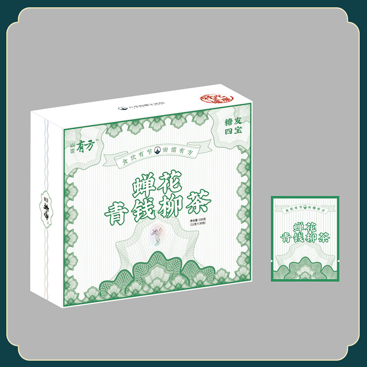 蝉花青钱柳茶