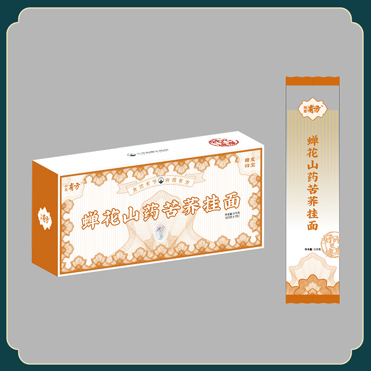 蝉花山药苦荞挂面