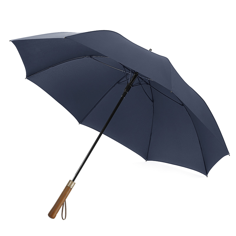 三才雨伞长柄直杆双人高尔夫伞晴雨两用加固木柄商务晴雨伞