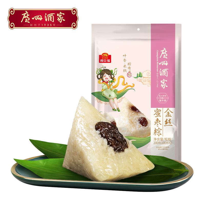 金丝蜜枣粽