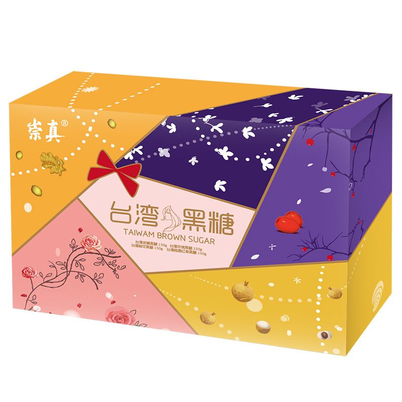 天生好果崇真台湾黑糖礼盒450克