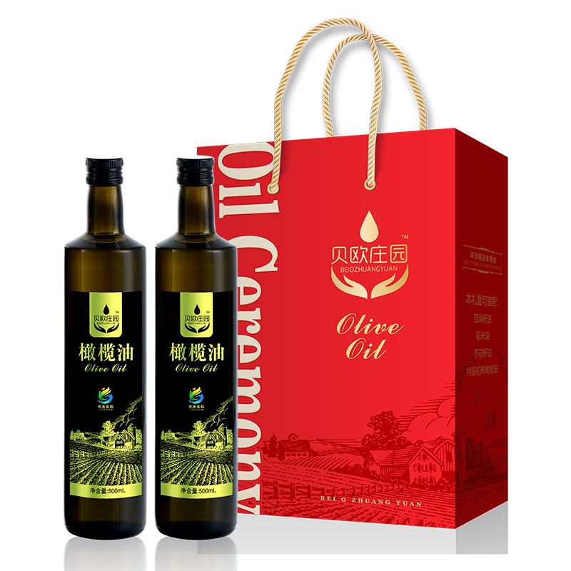 贝欧庄园橄榄油双支装礼盒