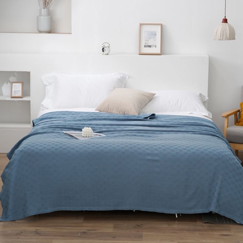 啄木鸟全棉针织毛巾被-思多