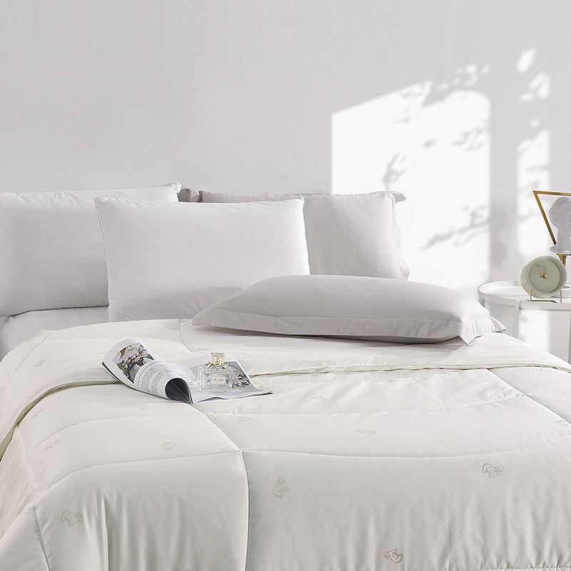 啄木鸟60全棉提花澳洲羊毛被-翁斯拜