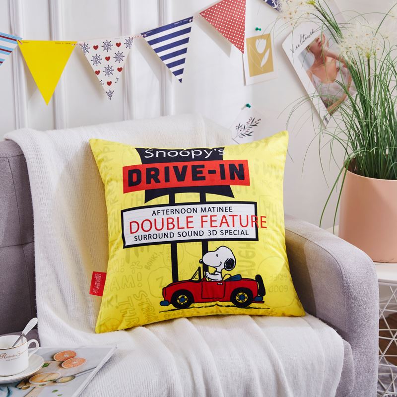 Snoopy·史努比3D暖绒陪伴枕