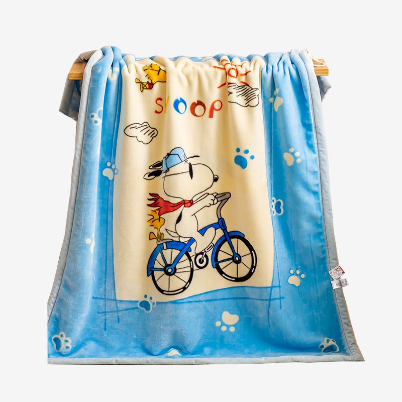 Snoopy·史努比双层复合云毯