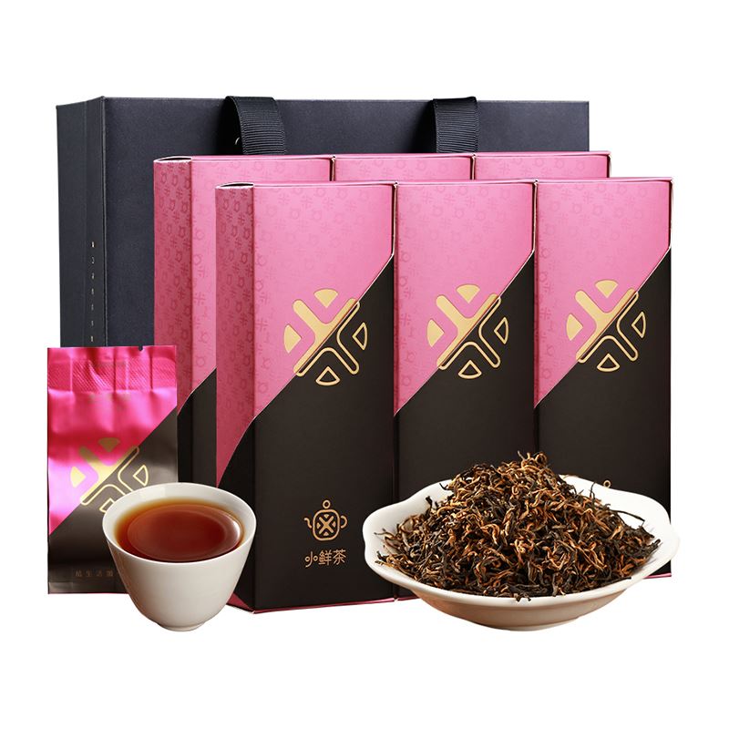 传奇饮艺小鲜茶金骏眉6盒装