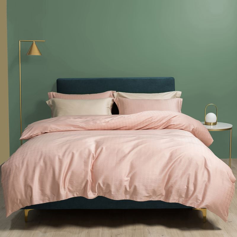 啄木鸟100支新疆长绒棉提花四件套