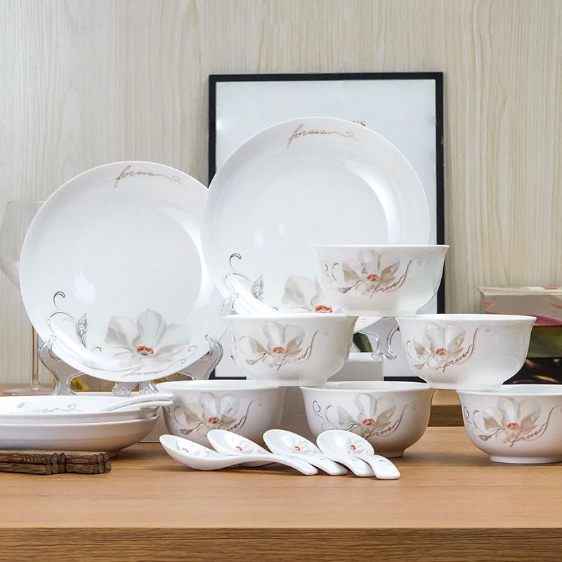 芈瓷溢彩芬芳22件套餐具