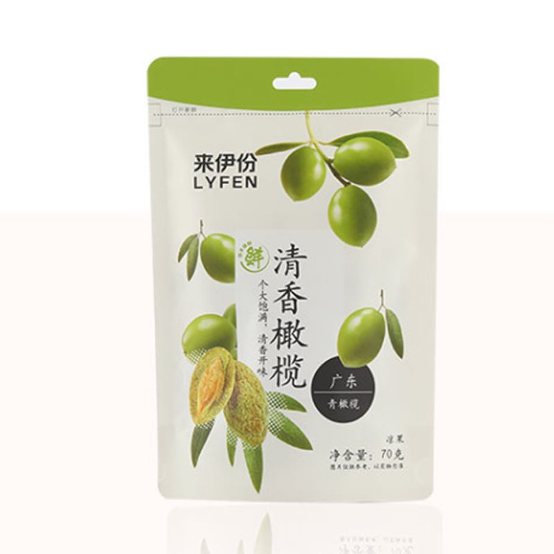 来伊份清香橄榄70g*3包