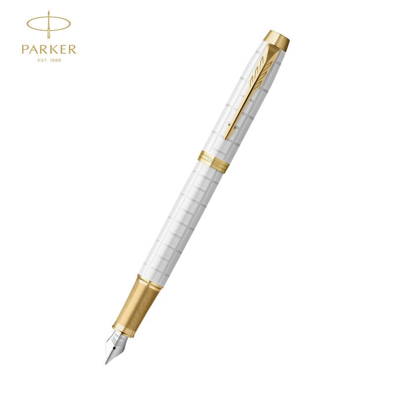 派克IM明镜白金夹墨水笔