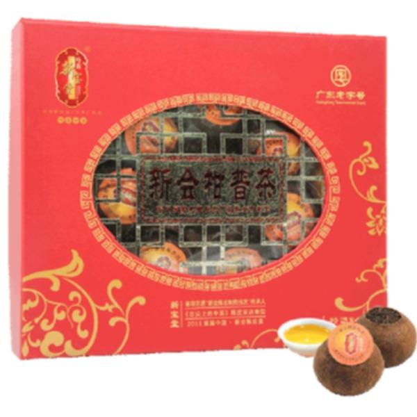 新宝堂精装柑普茶礼盒180克