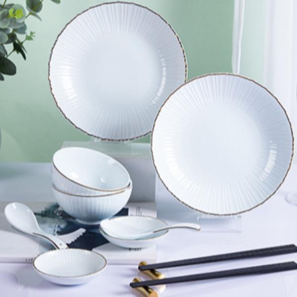 多样屋爱莲说10头餐具组