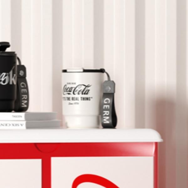 可口可乐联名款竹简保温杯（云雾白）