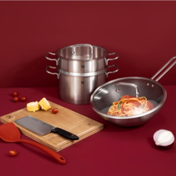 双立人六福炫彩厨具套装