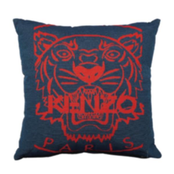KKD-001虎头提花靠垫（蓝）