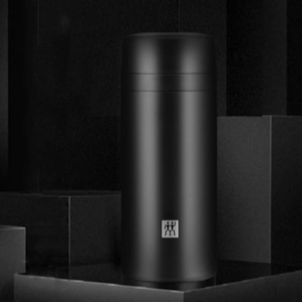 双立人真空保温杯420毫升黑色