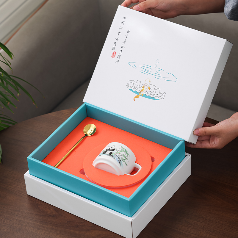 宏裕熊猫咖啡杯JHY-CJ-138