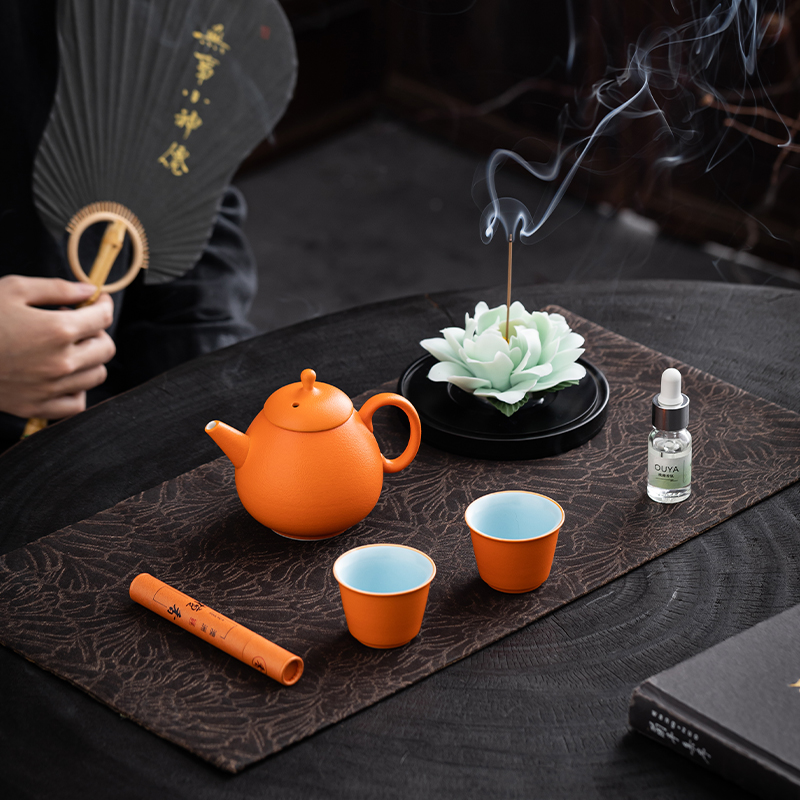 宏裕牡丹小资·6头茶壶礼盒套装JHY-CJ-167粉牡丹