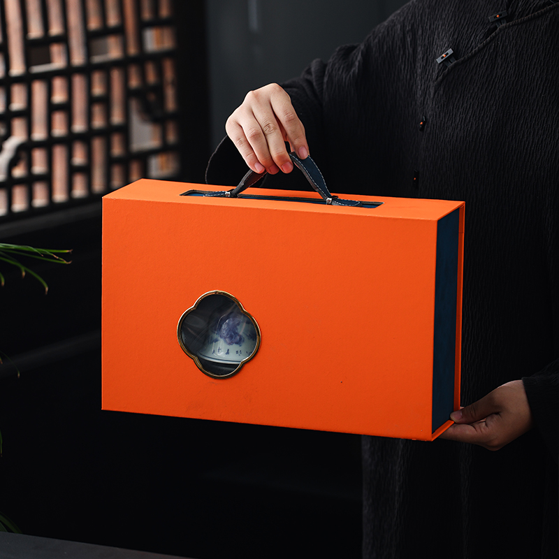 宏裕千里江山-9头三才盖碗茶壶两用JHY-CJ-142