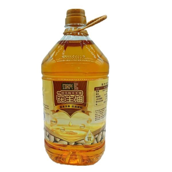 湛江豆客兴一级压榨花生油5L