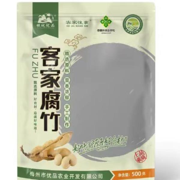 梅州客家往事客家腐竹-原浆500克/袋