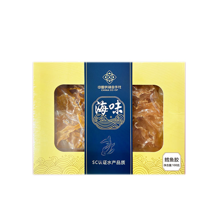 湛江中国供销合作社冰岛鳕鱼胶160-180头100g