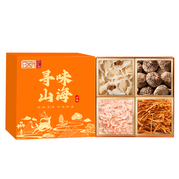 湛江豆客兴寻味山海四拼礼盒B款270g