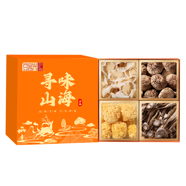 湛江豆客兴寻味山海四拼礼盒C款250g