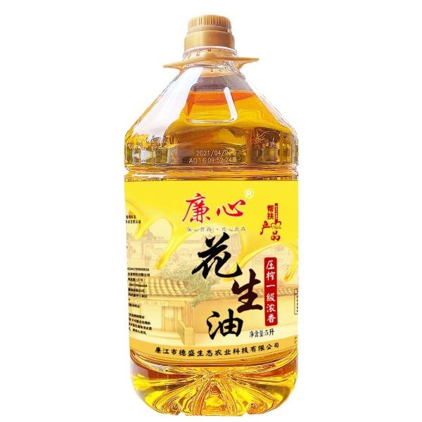 广东湛江廉心花生油5L/瓶