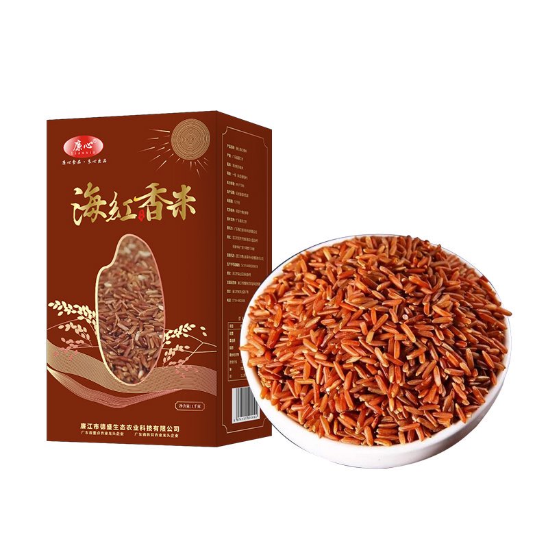 广东湛江廉心海红香米1kg/盒