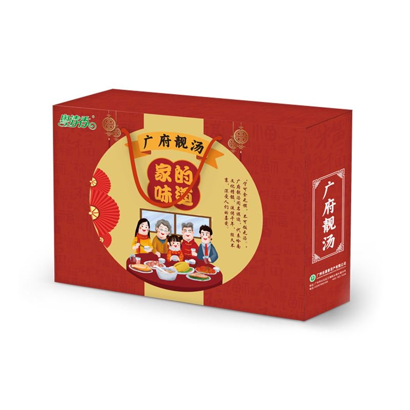 广州从化粤清香山珍海味汤料A礼盒296克