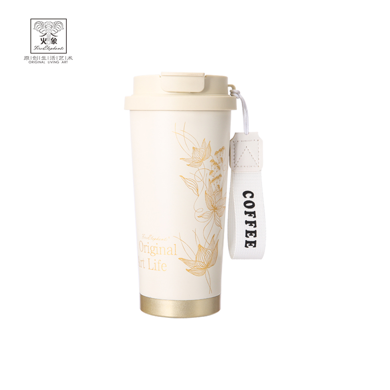 火象荷塘月色咖啡杯HXB-BW196