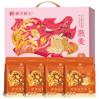 鲜禾鲜燕麦礼盒A款1440g
